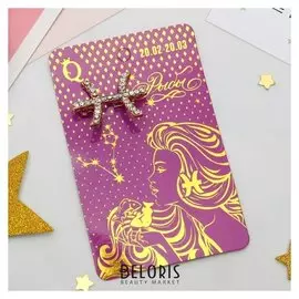 Брошь "Знаки зодиака" гороскоп, рыбы