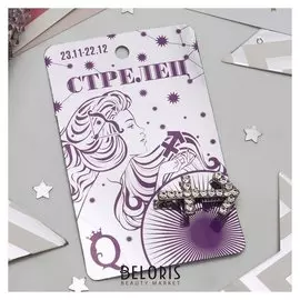 Брошь "Знаки зодиака" гороскоп, стрелец