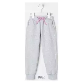 Брюки для девочки, серые, р.36 (134-140 см)