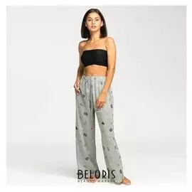 Брюки домашние «Бульдог», цвет зелёный, размер 44