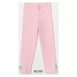 Брюки (Легинсы) для девочки, розовые, р-р 30 (98-104 см) 3-4г., 100% хлопок