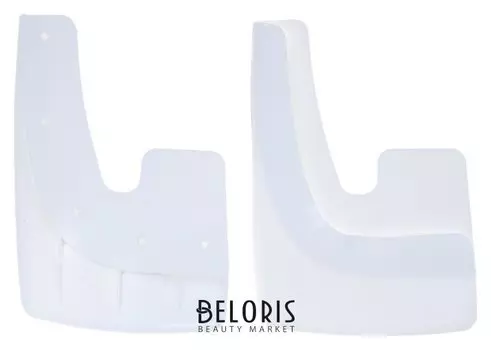 Брызговики универсальные аер, белые, набор 2 шт.