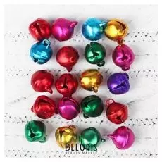 Бубенчики, набор 20 шт, размер 1 шт: 1 см