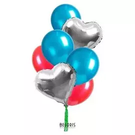 Букет из шаров "С ярким праздником.", набор 7 шт.