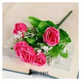 Букет "Лютики с веточками" 28 см