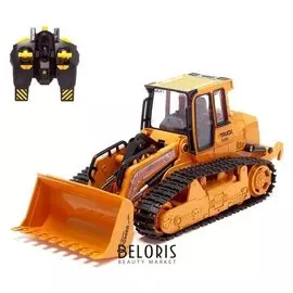 Бульдозер радиоуправляемый «Строитель», работает от аккумулятора