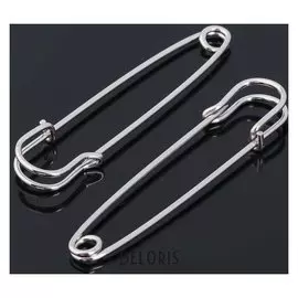 Булавка 7*1,6 см (Набор 3шт), см-208-5, цвет серебра