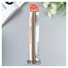 Бумага для квиллинга "Цветная глазурь", 24 цвета, 120 полос, 3 мм х 300 мм, 130 г/м2