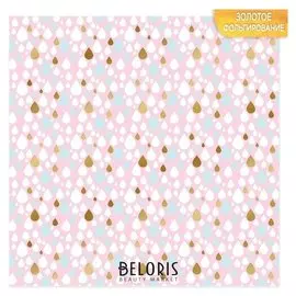 Бумага для скрапбукинга с фольгированием «Капли», 10 листов, 30.5 × 30.5 см, 250 г/м