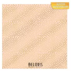 Бумага для скрапбукинга с фольгированием «Песок», 10 листов, 30.5 × 30.5 см, 250 г/м