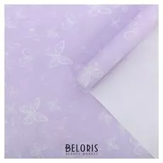 Бумага глянцевая в рулоне «Бабочки», 0.68 × 8 м