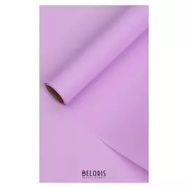 Бумага тишью с ламинацией, цвет фиолетовый, 58 см х 5 м 75 микрон