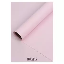 Бумага тишью с ламинацией, цвет светло-розовый, 58 см х 5 м 75 микрон