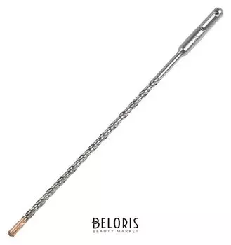 Бур по бетону Tundra, крестовый наконечник, двойная спираль, Sds-plus, 6 х 260 мм