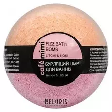 Бурлящий шар для ванны "Личи и нони"