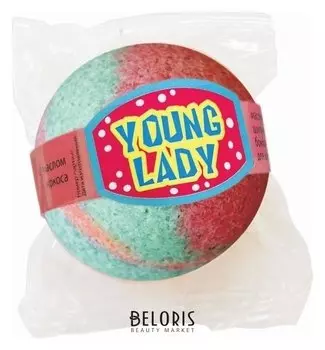 Бурлящий шар для ванны Spa By Lara Yong Lady, с маслами, 140 г