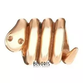 Бусина для браслета "Змейка" позолота