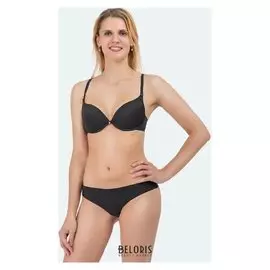 Бюстгальтер женский с гладкой чашкой, цвет чёрный (Black), размер 80C