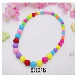 Бусы детские "Выбражулька" шарики, цветные