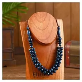 Бусы "Суматра" дерево 17х2х25 см