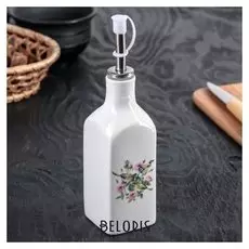 Бутыль для соуса и масла «Пение соловья» 200 мл, 5×5×17,5 см