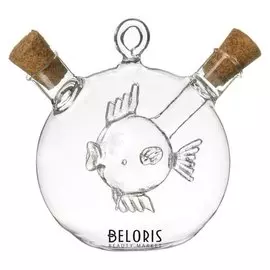 Бутыль для соусов и масла 2 в 1, объём 420 и 50 мл "Фьюжн.рыбка"