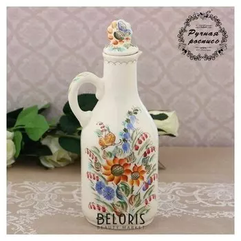 Бутыль "Подсолнух" с крышкой