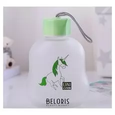 Бутылка 300 мл "Единорог", рисунок и