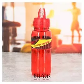 Бутылка для воды "Fitness", 500 мл