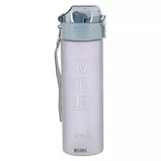 Бутылка для воды "Never Give Up", 600 мл, матовая, 8х8х25 см