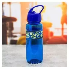 Бутылка для воды "No Run", 500 мл