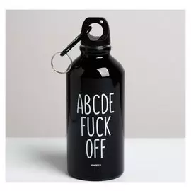 Бутылка для воды "Off", 400 мл