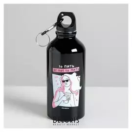 Бутылка для воды "Пить", 400 мл