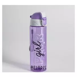 Бутылка для воды "PWR Girl", 700 мл