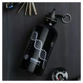 Бутылка для воды «Спорт это жизнь», 400 мл