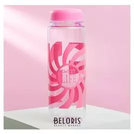 Бутылка для воды "Sweet Life", 500 мл