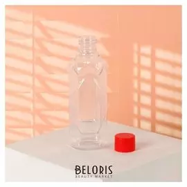 Бутылочка для хранения с цветной крышкой, 100 мл