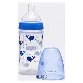 Бутылочка для кормления, 150 мл.,средний поток, от 0 мес.