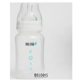 Бутылочка для кормления, широкое горло, ULTRA MED, 270 мл., от 0 мес., медленный поток