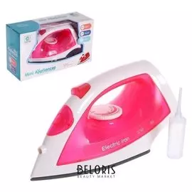 Бытовая техника утюг "Помощница", свет, звук, пар