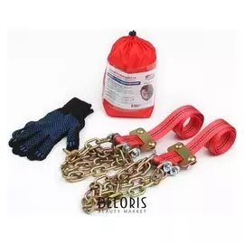 Цепи противоскольжения "Вездеход-4", газель, от 285 до 315 мм, 2 шт