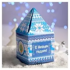Чай С новым годом "Гармонии и уюта" в коробке-пирамидке 60 г