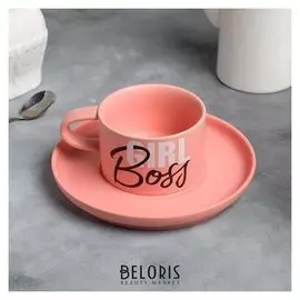 Чайная пара "Girl Boss", 200 мл
