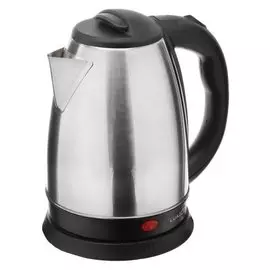 Чайник электрический Luazon Lsk-1805, 1500 Вт, 1.8 л, металл, серебристый