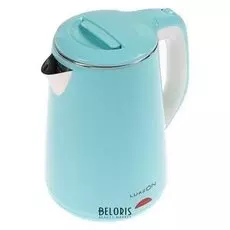 Чайник электрический Luazon Lsk-1811, 2000 Вт, 2.3 л, голубой