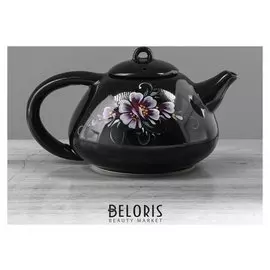 Чайник для заварки 0,6 л "Японский" темный