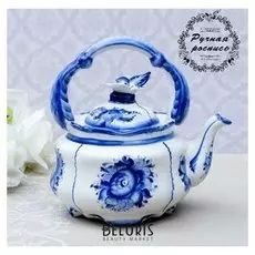 Чайник «Каприз», гжель