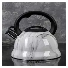 Чайник со свистком 2,8 л "Каррар"