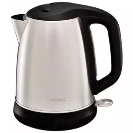 Чайник TEFAL KI270D30, 1,7 л, 2400 Вт, закрытый нагревательный элемент, нержавеющая сталь, серебристый