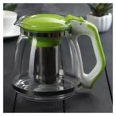 Чайник заварочный 1,5 л, цвет зелёный